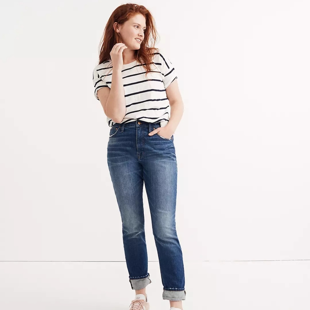 Madewell The High-Rise Slim Boyjean Size 29